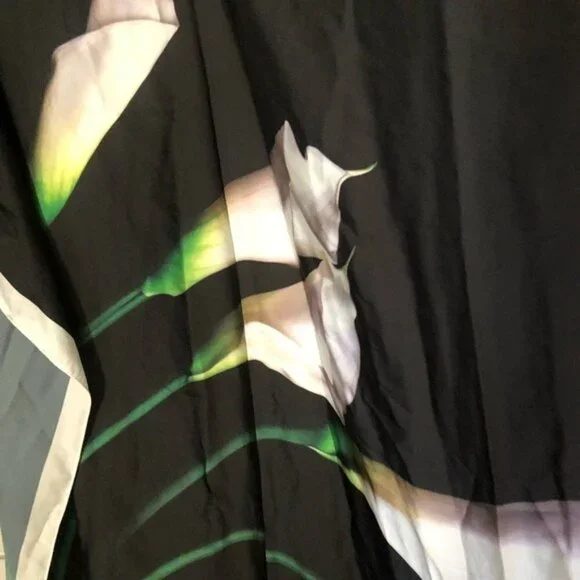 Victoria Beckham Target Women's Calla‎ Lily Black Scarf